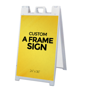 A Frame Signs